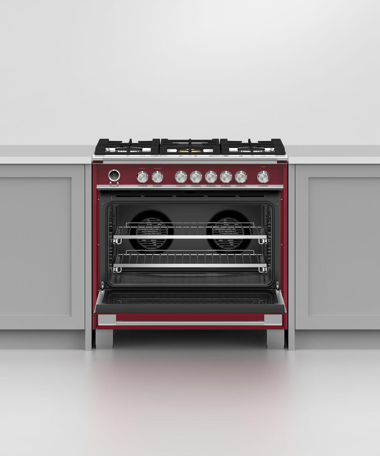 36" Series 9 Classic 5 Burner Dual Fuel Self-Cleaning Range