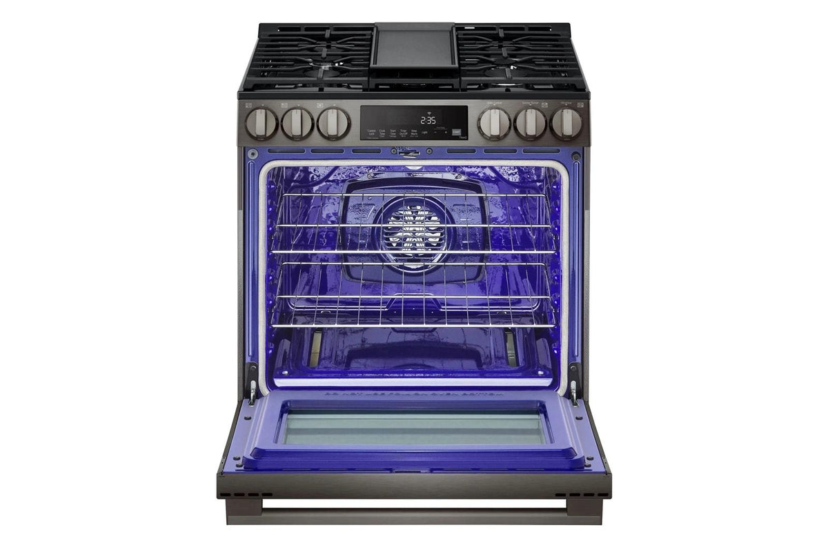 5.8 cu. ft. Smart Gas Slide-in Range with Convection, Air Fry and EasyClean®