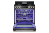 5.8 cu. ft. Smart Gas Slide-in Range with Convection, Air Fry and EasyClean®