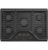 GE Profile™ 30" Built-In Gas Cooktop with 5 Burners and an Optional Extra-Large Cast Iron Griddle
