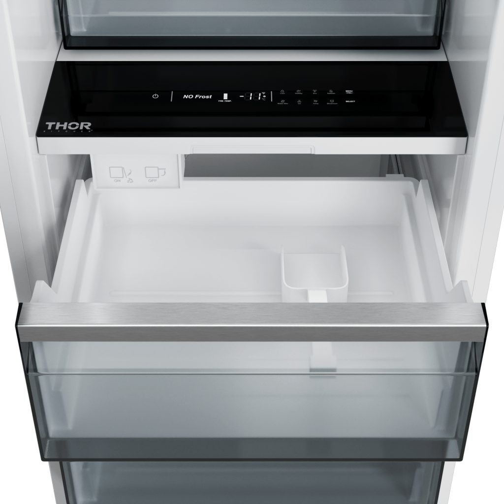 Thor Kitchen 24-inch Built-in Freezer Column, Panel Ready - Xrf24cfz-ss