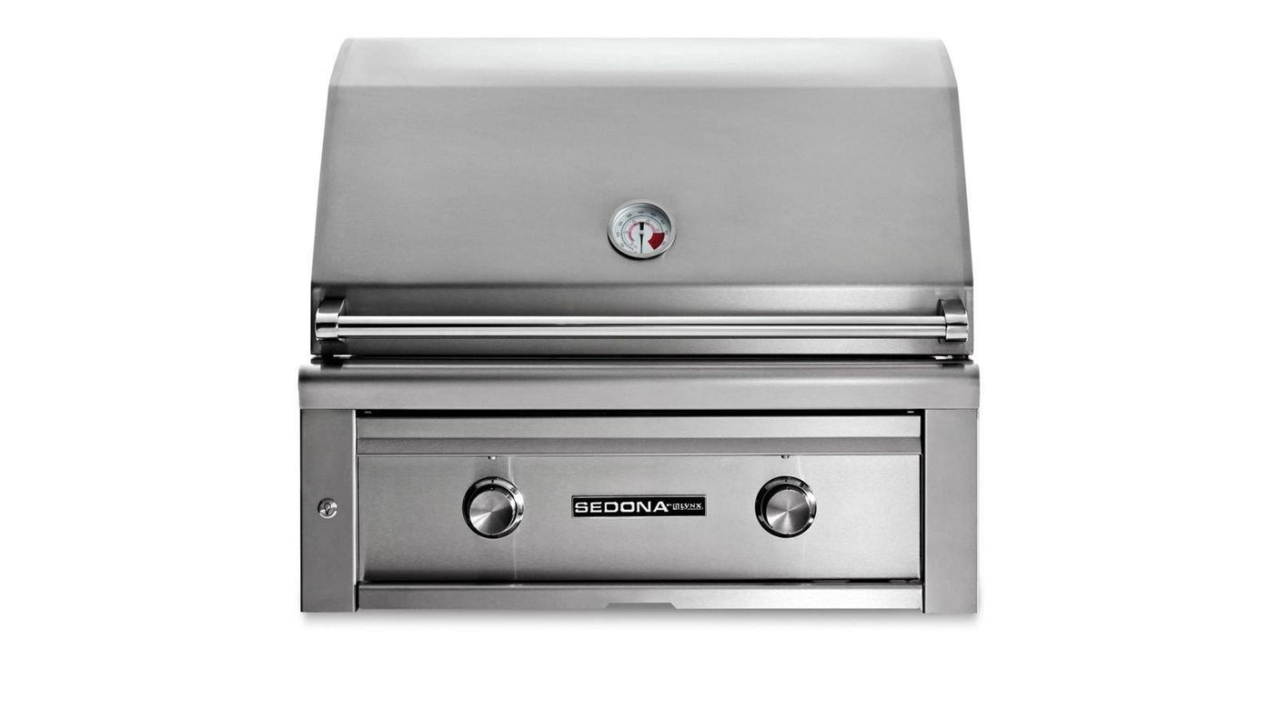 30" SEDONA BUILT-IN GRILL WITH 2 STAINLESS STEEL BURNERS (L501)