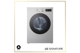 LG SIGNATURE 9.0 cu. ft. Mega Capacity Smart Front Load Gas Dryer with TurboSteam®, Built-In Intelligence and Hybrid Electronic Controls with LCD Display