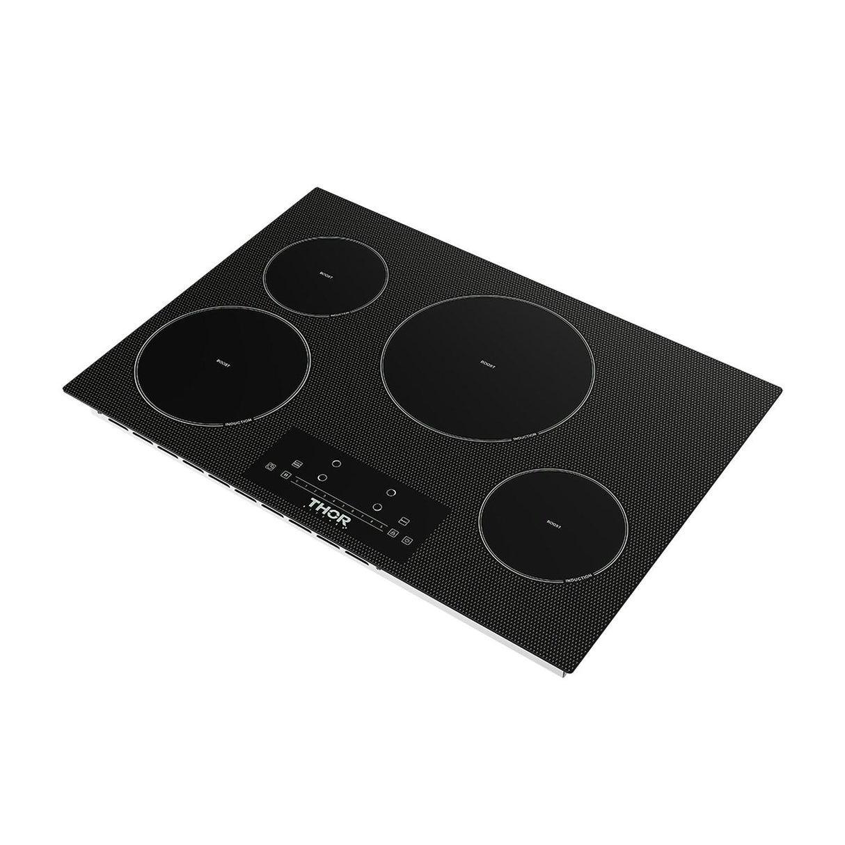 30 Inch 4-element Induction Cooktop In Black With Touch Controls
