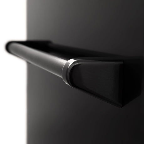 ZLINE 18 in. Compact Top Control Dishwasher with Stainless Steel Tub and Traditional Handle, 52dBa (DW-18) [Color: Black Stainless Steel]