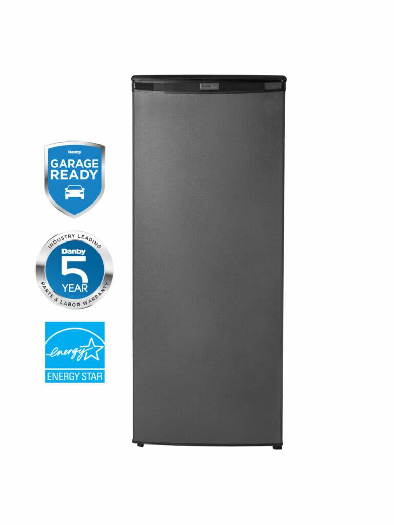 Danby Designer 8.5 cu. ft. Upright Freezer in Black