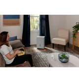 GE® ENERGY STAR® 50 Pint Portable Dehumidifier with Smart Dry for Wet Spaces