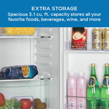 Avanti 3.0 Cu. Ft. Retro Compact Refrigerator - Seafoam Green