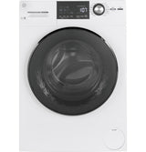 GE Energy Star 24 Inch Front Load Washer/Electric Dryer Bundle with Stacking Kit in White
