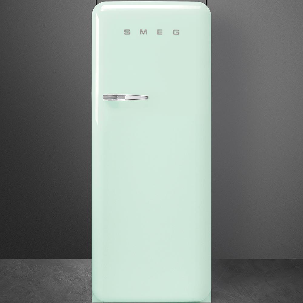 Approx 24" 50'S Style Refrigerator with ice compartment, Pastel green, Right hand hinge