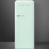 Approx 24" 50'S Style Refrigerator with ice compartment, Pastel green, Right hand hinge