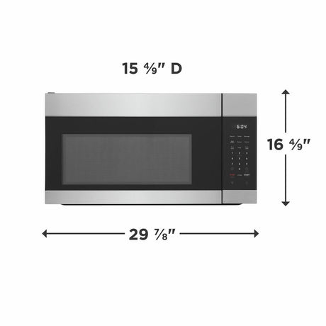 1.7 Cu. Ft. Over-The-Range Microwave