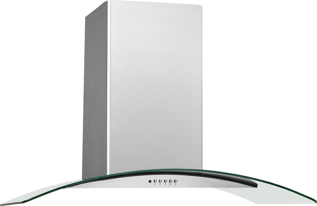 30" Glass Canopy Wall-Mount Hood
