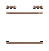 Café™ Front Control Electric Knobs and Handles - Brushed Copper