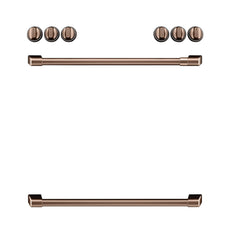 Café™ Front Control Electric Knobs and Handles - Brushed Copper