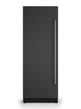 30"W. Integrated Column Door Panel Field Reversible - Cast Black