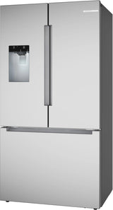100 Series French Door Bottom Mount Refrigerator 36" Stainless steel (with anti-fingerprint), Total No Frost