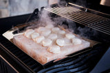 Himalayan Salt Block with Stainless Steel Topper with PRO Grill Topper