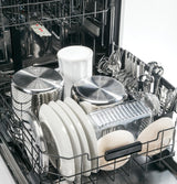 GE Café™ Series Stainless Interior Built-In Dishwasher with Hidden Controls