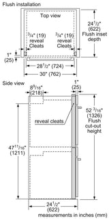 Benchmark™ Double Wall Oven 30''