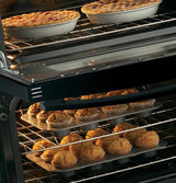 GE® 30" Free-Standing Gas Double Oven Range with Convection