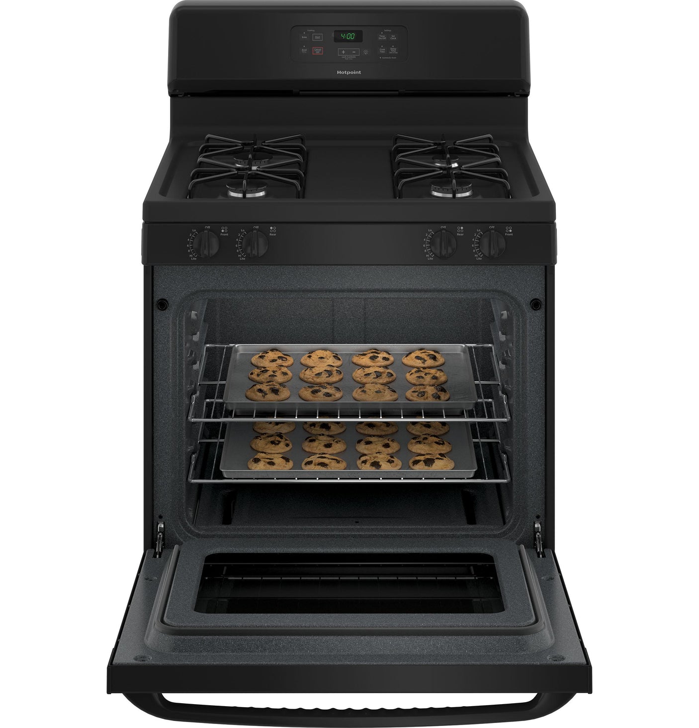 Hotpoint® 30" Free-Standing Standard Clean Gas Range