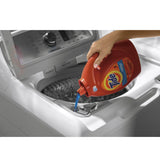 GE® 5.0 cu. ft. Capacity Smart Washer with Stainless Steel Basket