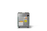 30"W. Dual Fuel Range (Finish: Splash, Trim: Polished Chrome, Fuel: Propane)