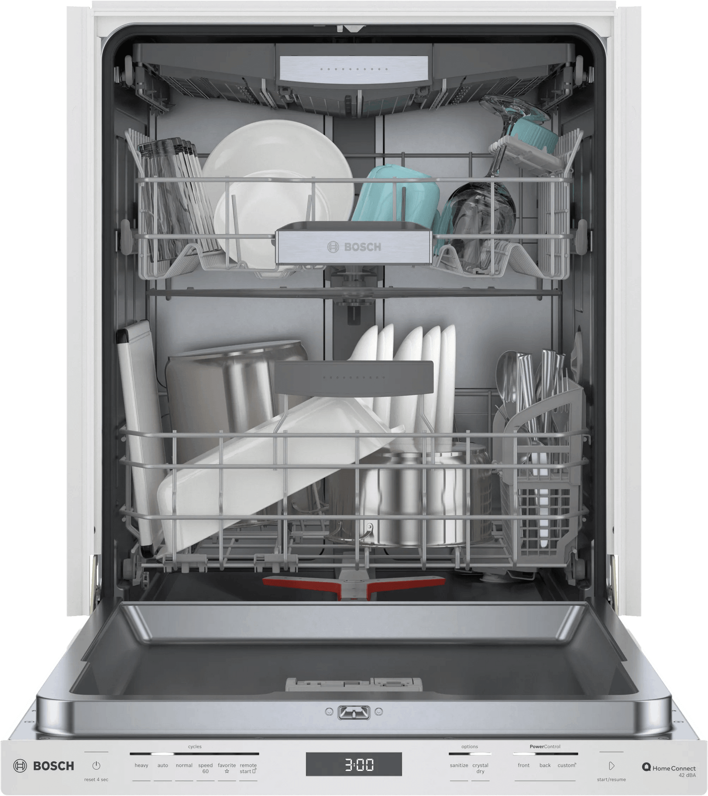 800 Series Dishwasher 24" White