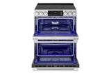 LG STUDIO 7.3 cu. ft. Double Oven Induction Slide-in Range with Probake® Convection and Air Fry