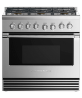 36" Series 9 Professional Dual Fuel 6 Burner Range