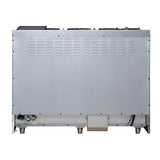 FORNO Galiano 48-Inch French Door Dual Fuel Range All Stainless Steel, 8 Sealed Burners, 107,000 BTU, Griddle, 6.58 cu.ft. Double Ovens