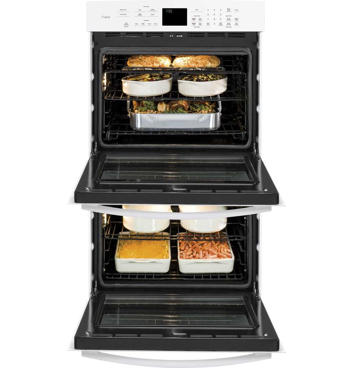 GE Profile™ Series 30" Built-In Double Wall Oven with Convection