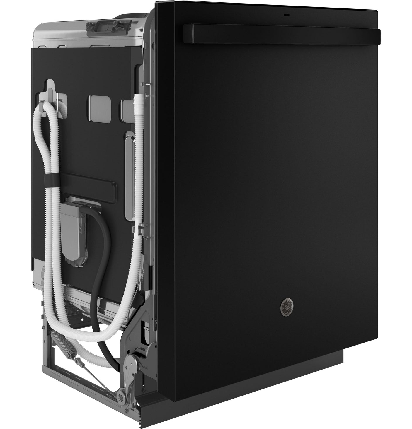 GE® ENERGY STAR® Top Control with Stainless Steel Interior Dishwasher with Sanitize Cycle