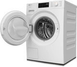 WXD160 WCS Lotus white - W1 front-loading washing machine: 8 kg  1600 rpm  Pre-Ironing  Miele@home  CapDosing  Honeycomb Drum