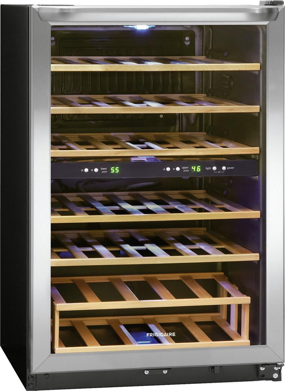 45 Bottle Two-Zone Wine Cooler