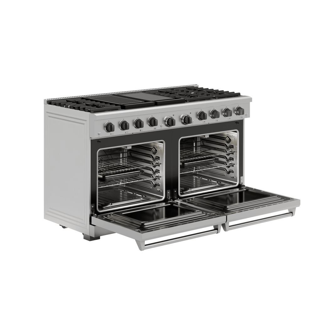 Compact Kitchen 60 Inch THOR KITCHEN LRG60ELP Thor Kitchen 60-inch Liquid Propane Range ...