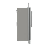 Forno Fortezza 32 Inch Left-Swing Freezer with Trim Kit, Stainless Steel, with Automatic Ice Maker