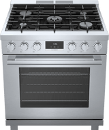 800 Series Gas Freestanding Range 30" Stainless Steel