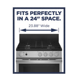 GE® 24" Steam Clean Free-Standing/Slide-in Gas Range