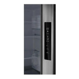 Verona VEFFD3018RISL 30 inch Freestanding French Door Refrigerator with 18.2 cu. ft. Capacity, Automatic Ice Maker, Recessed Handle