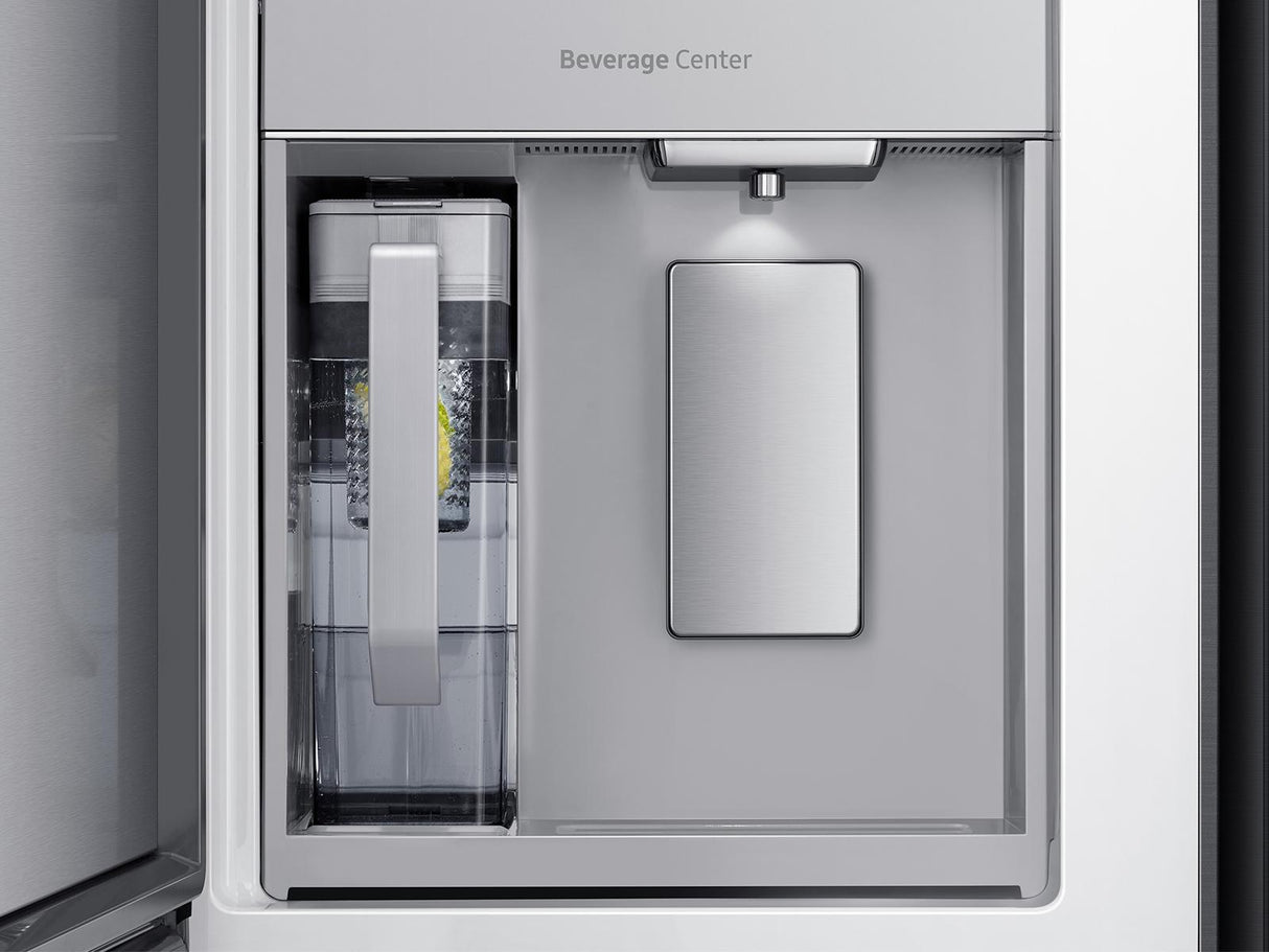 29 cu. ft. Smart 4-Door Flex™ Refrigerator with Beverage Center and Dual Ice Maker in Black Stainless Steel