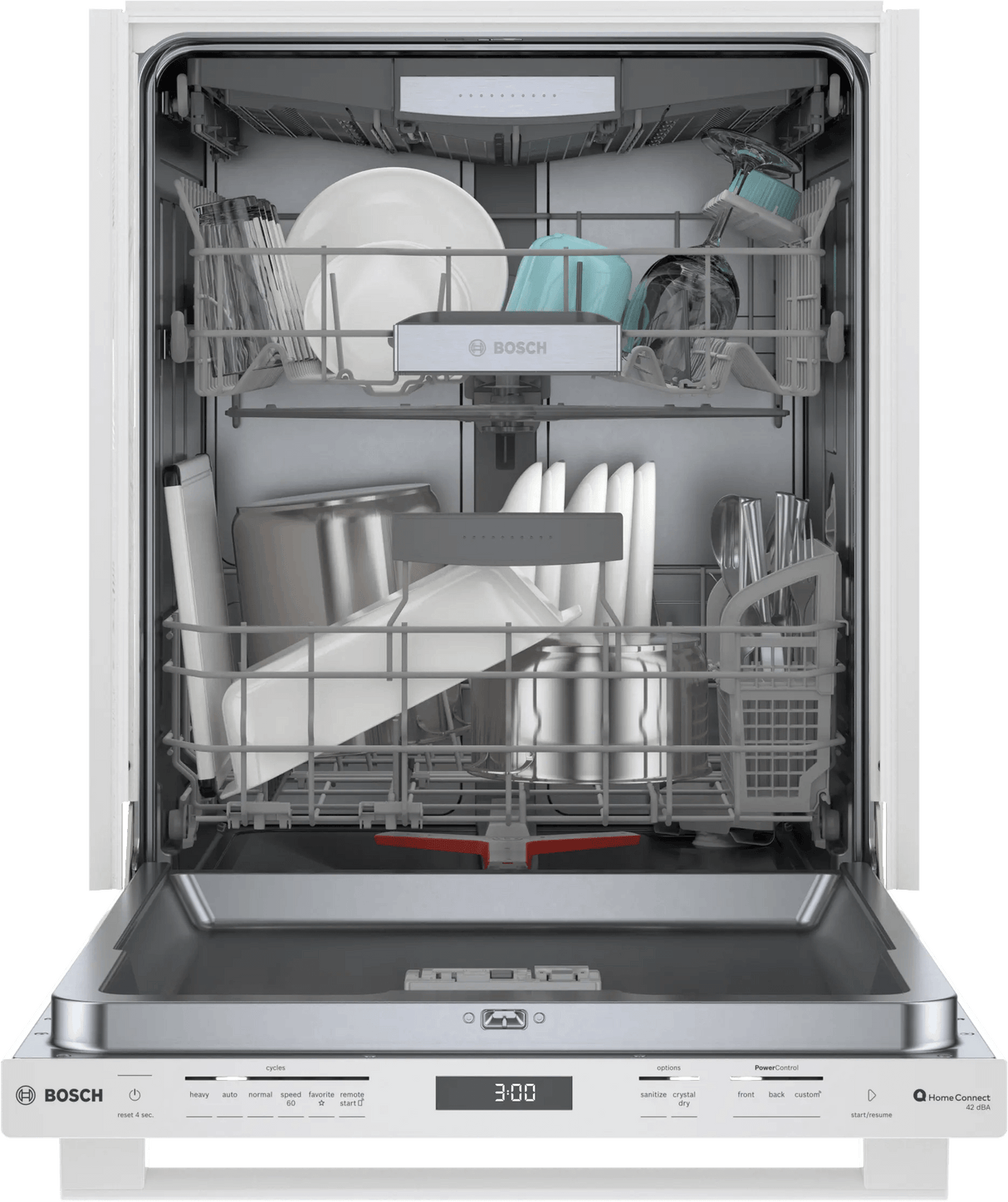 800 Series Dishwasher 24" White