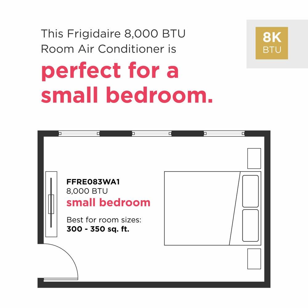 Frigidaire 8,000 BTU Window-Mounted Room Air Conditioner