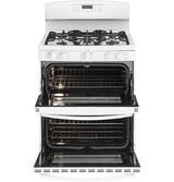 GE® 30" Free-Standing Gas Double Oven Range with Convection
