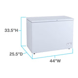 Avanti 10.0 cu. ft. Garage Ready Chest Freezer