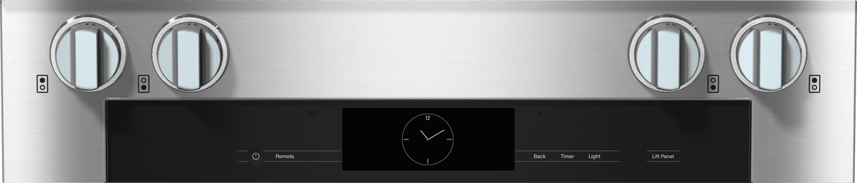 HR 1622-3 I Clean Touch Steel - 30" Range Fully electric model with induction cooktop and M Touch controls