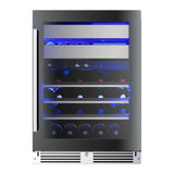 Wine and Weed 24" Black Glass RH