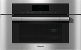 DGC 7775 Clean Touch Steel - 30" Compact Combi-Steam Oven XL with DirectWater plus for steam cooking, baking, roasting with roast probe + menu cooking.
