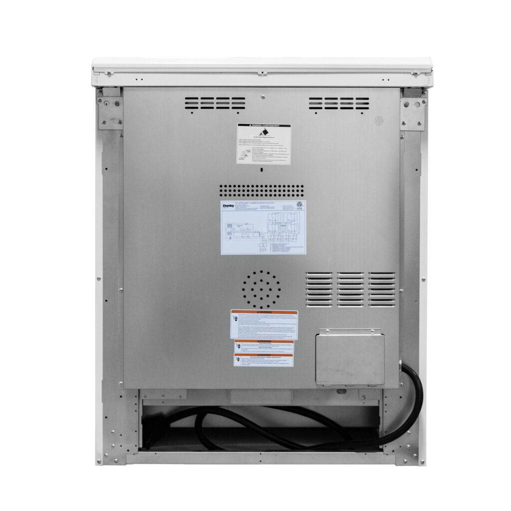 Danby 30 Slide in Smooth Top Electric Range with Knob Controls in White